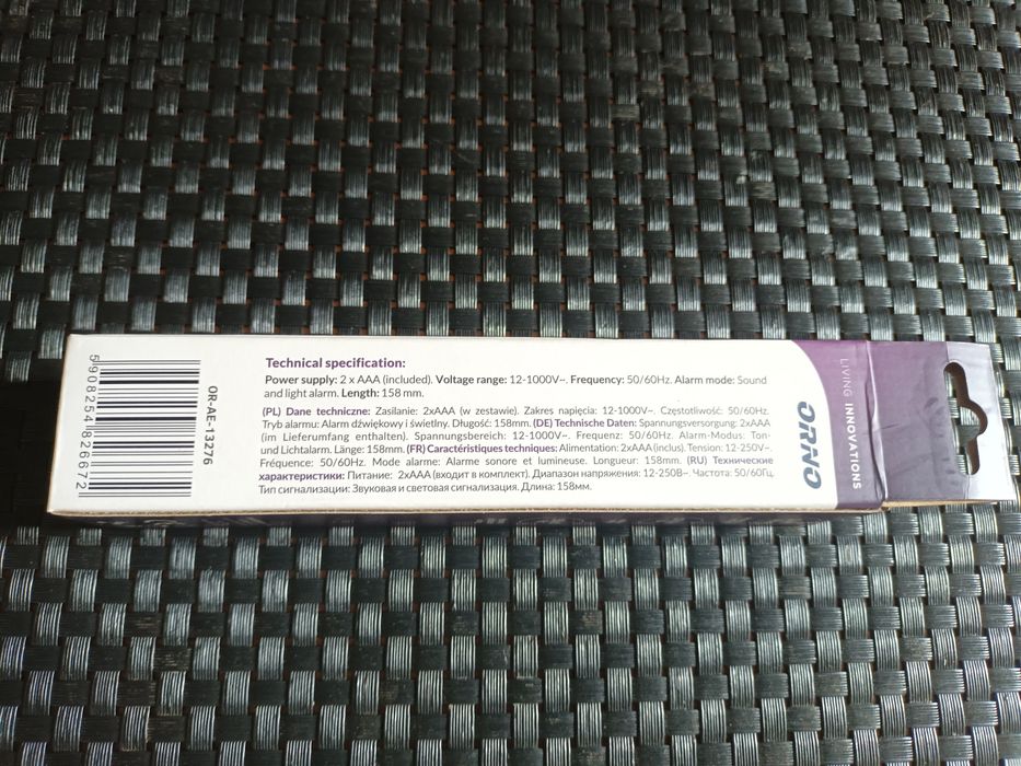 Indukcyjny tester napięcia z latarką (bezdotykowy ) Orno