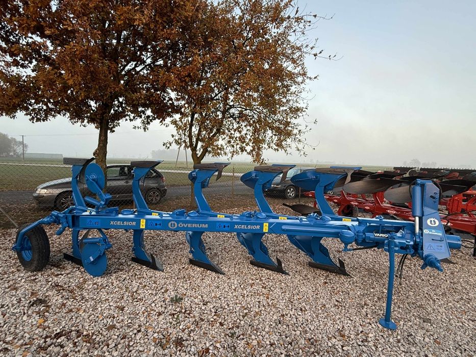 Pług 5 skibowy Obrotowy Overum Xcelsior CX!! Gruba rama!! Igła!! Kuhn