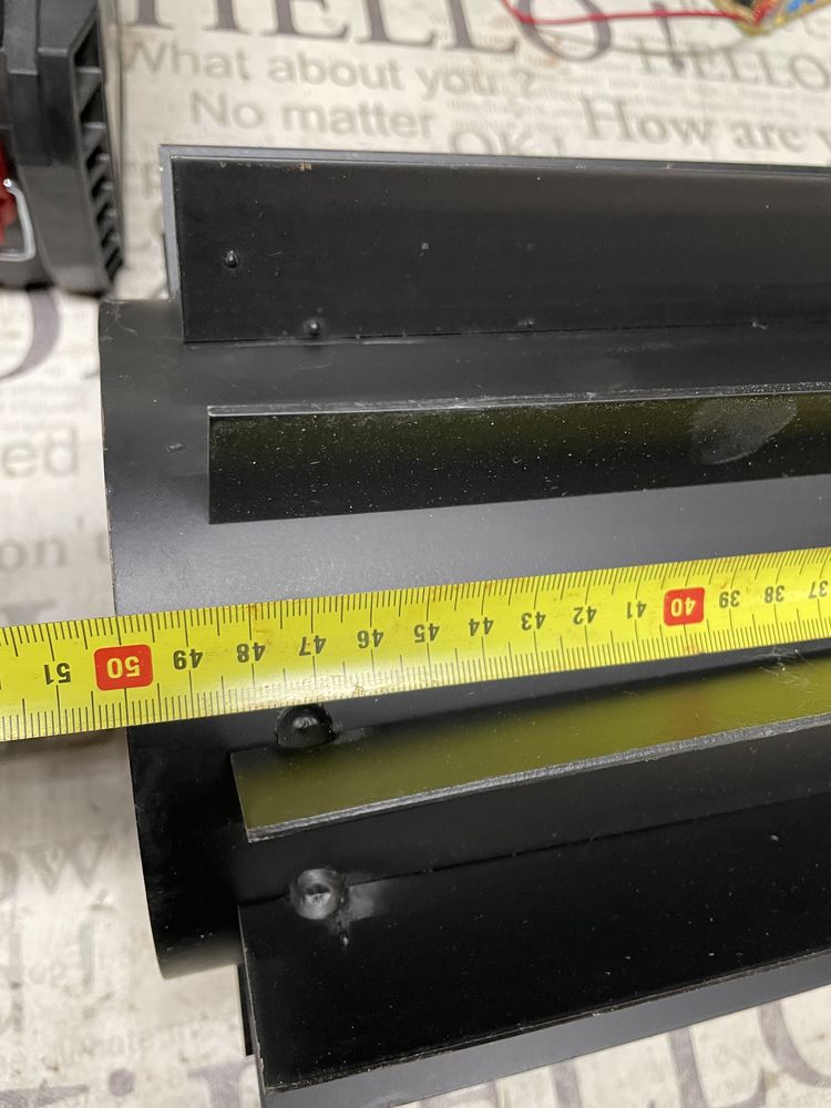 Radiator do pieca kominka rura spalinowa żebrowana 0,5m fi 150
