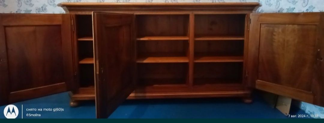 Антикваріат унікальний розкішний комод 19ст Німечина Biedermeier Дуб