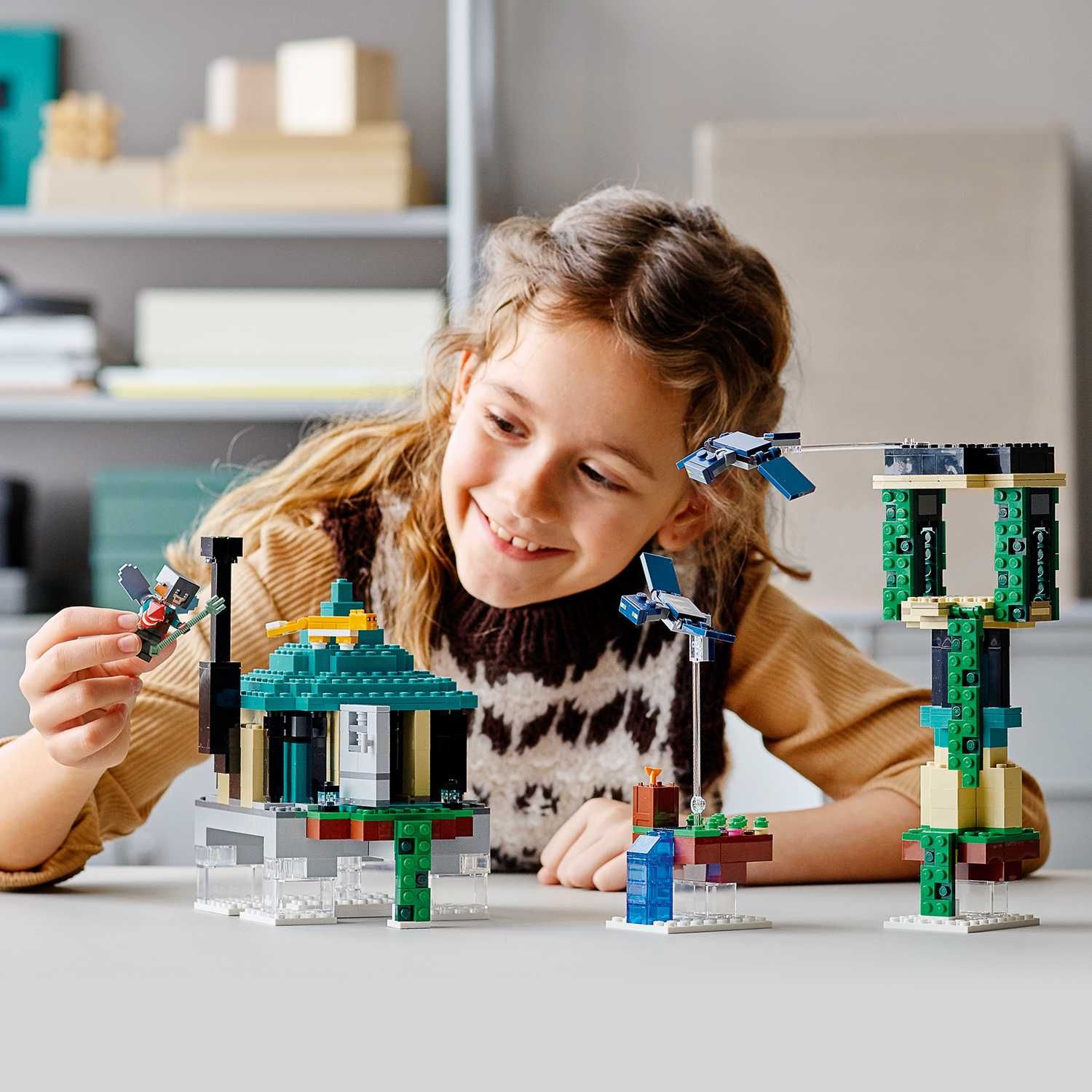 LEGO Майнкрафт Minecraft Конструктор Небесная башня 21173 дом крепость