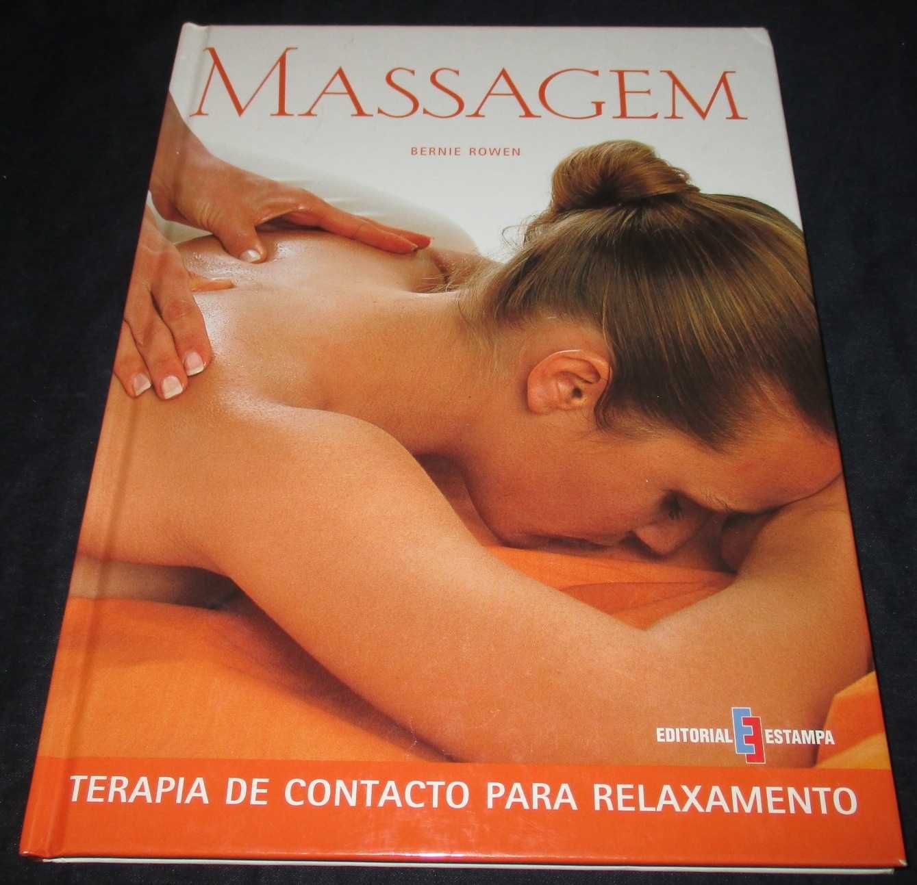 Livro Massagem Bernie Rowen Estampa