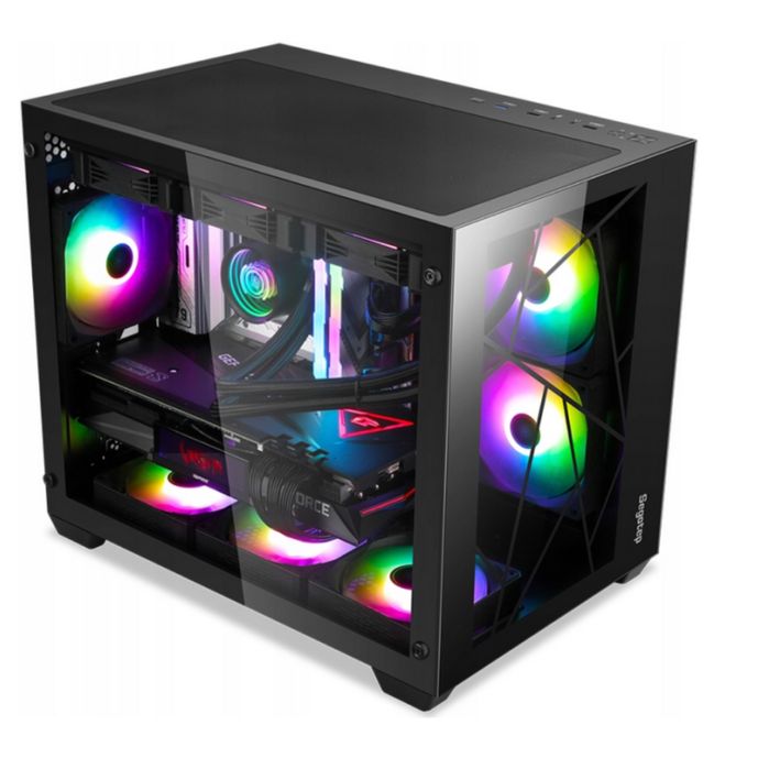 Obudowa Segotep LUMI II Black Mini Tower