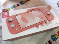 Konsola Nintendo Switch Lite różowa pink coral sklep gwarancja