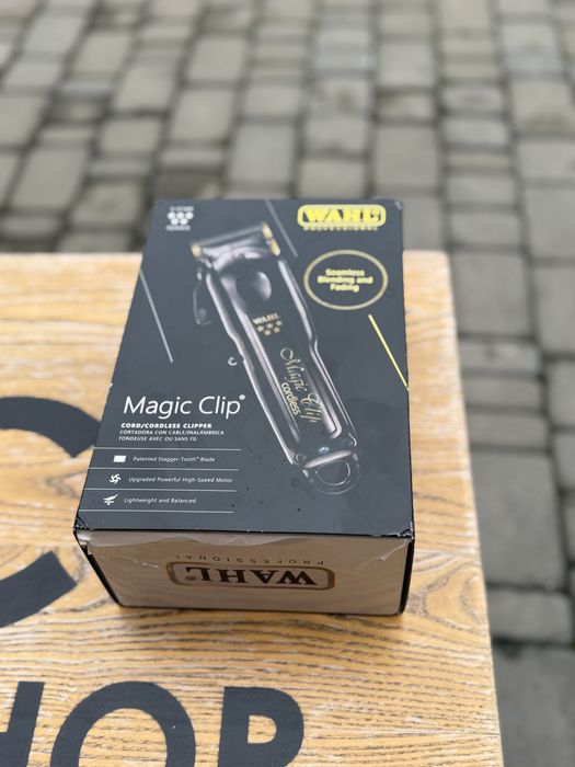 машинка для стрижки wahl magic clip cordless 5 star black