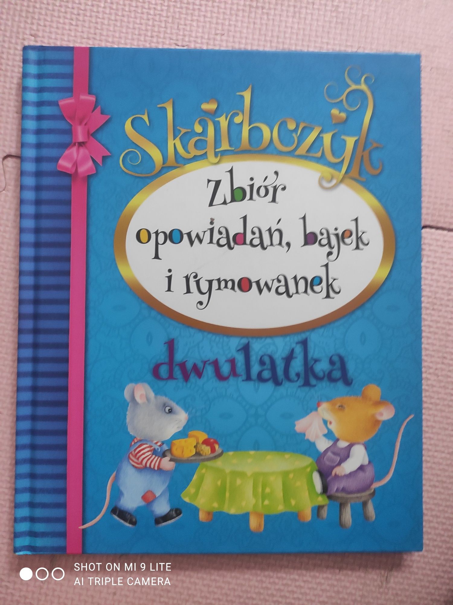 Książka dla dzieci skarbczyk dwulatka zbiór opowiadań bajek i rymowane