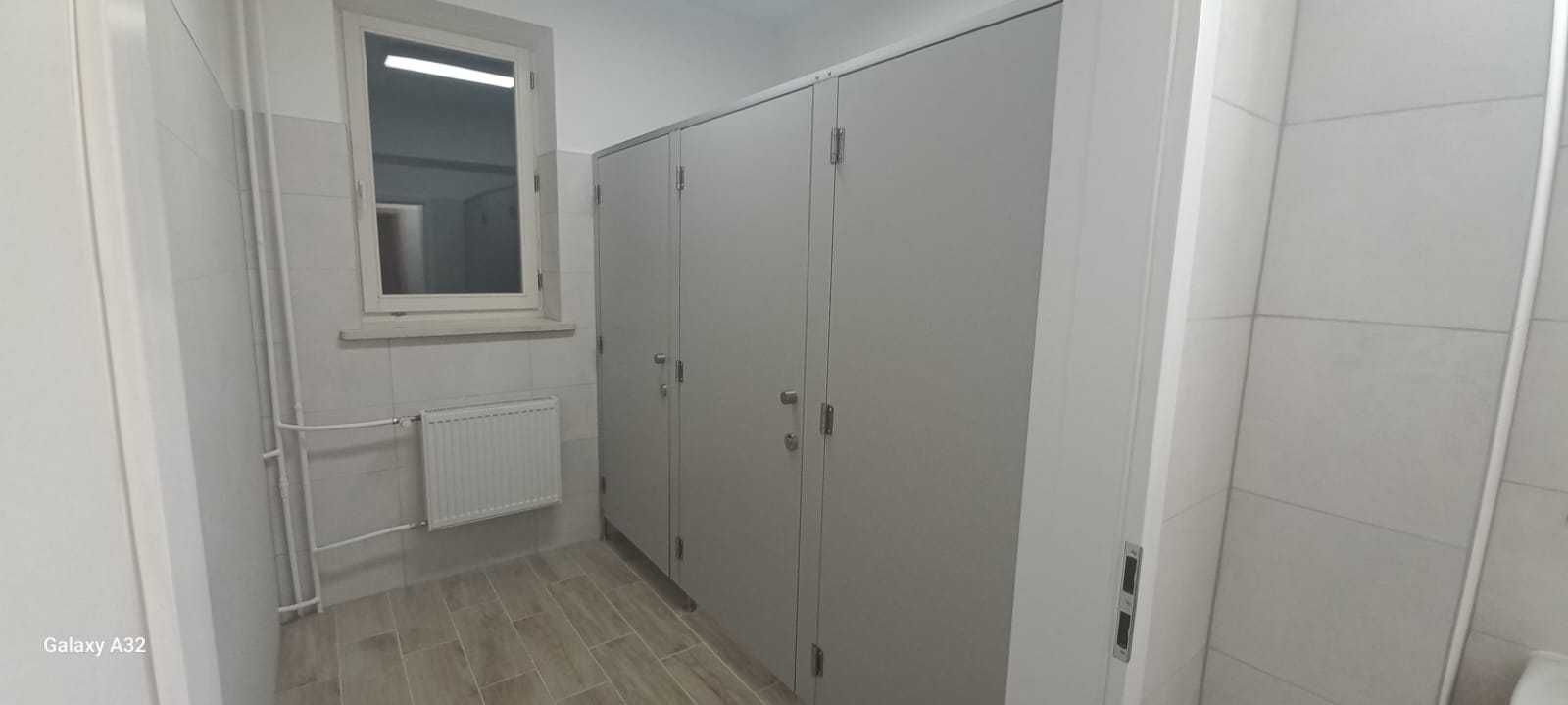 Szafki, ścianki działowe, kabiny, zabudowa HPL