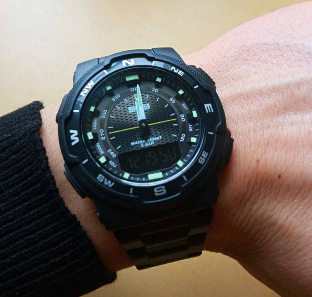 Zegarek SKMEI 1370 dual time ani-digi wr50