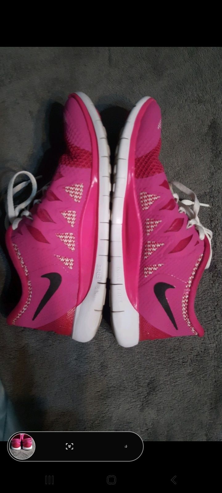 Buty Nike 38,5 adidasy róż lekkie trening siłownia fitness różowe