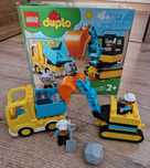 LEGO DUPLO 10931 Ciężarówka i koparka gąsienicowa