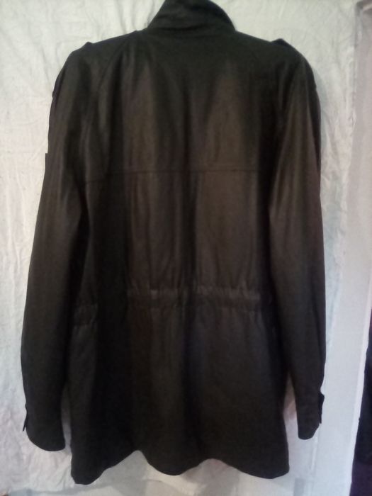 Шкіряна куртка Італія (довга)