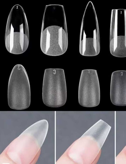 Unhas falsas em acrílico