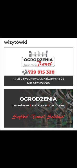 Montaż ogrodzeń i bram.