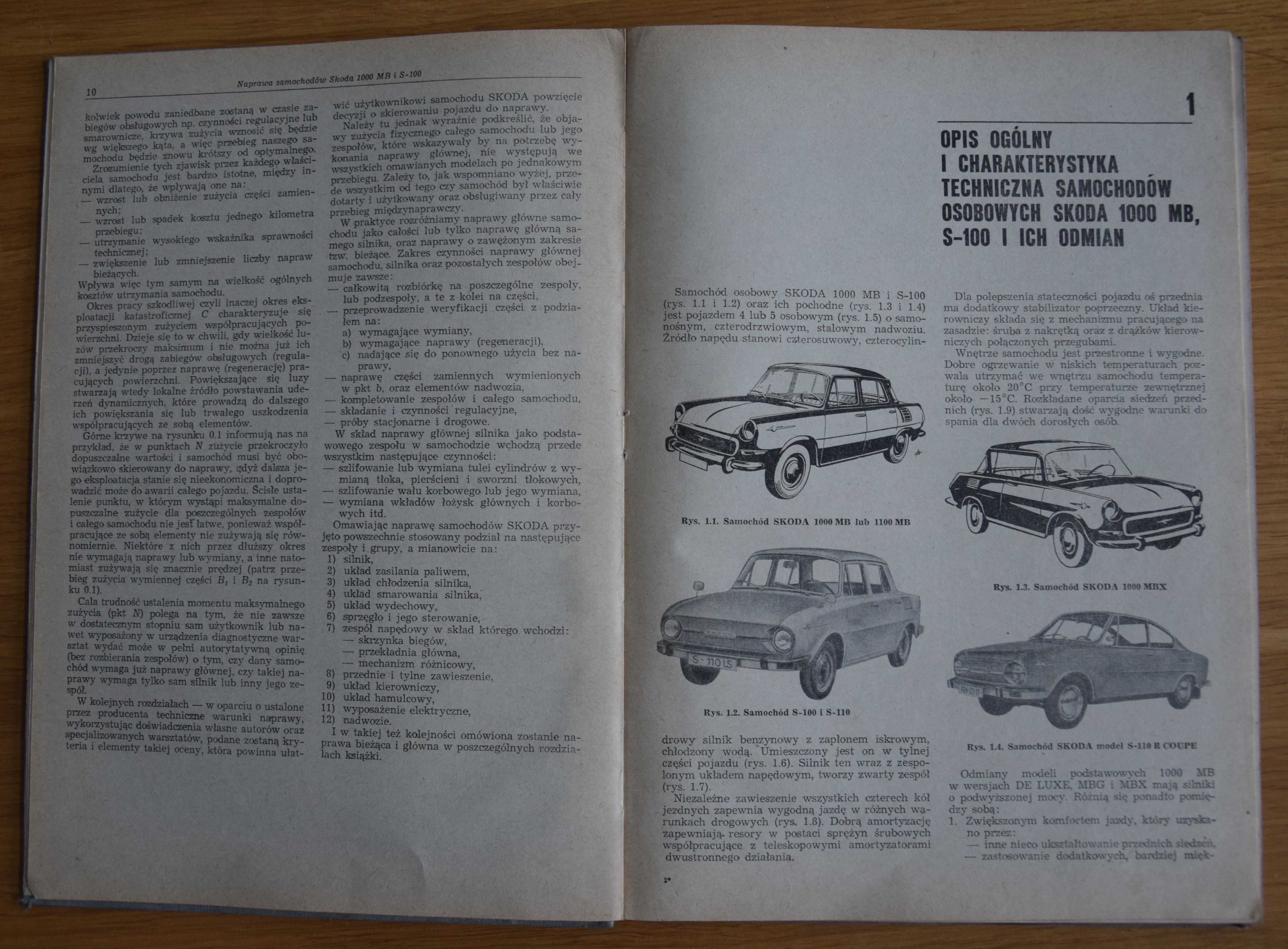 Naprawa samochodów SKODA MB i S-100