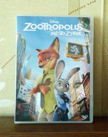 Disney DVD мультфільм Zootopia Zootropolis Зоотрополіс