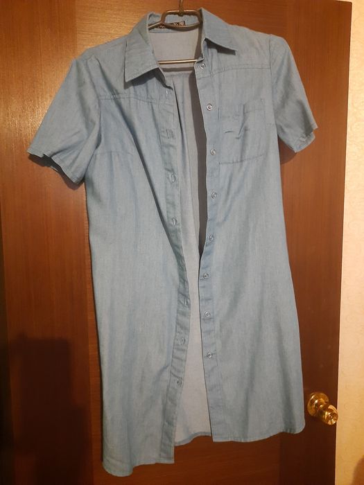 Плаття джинсове для вагітних