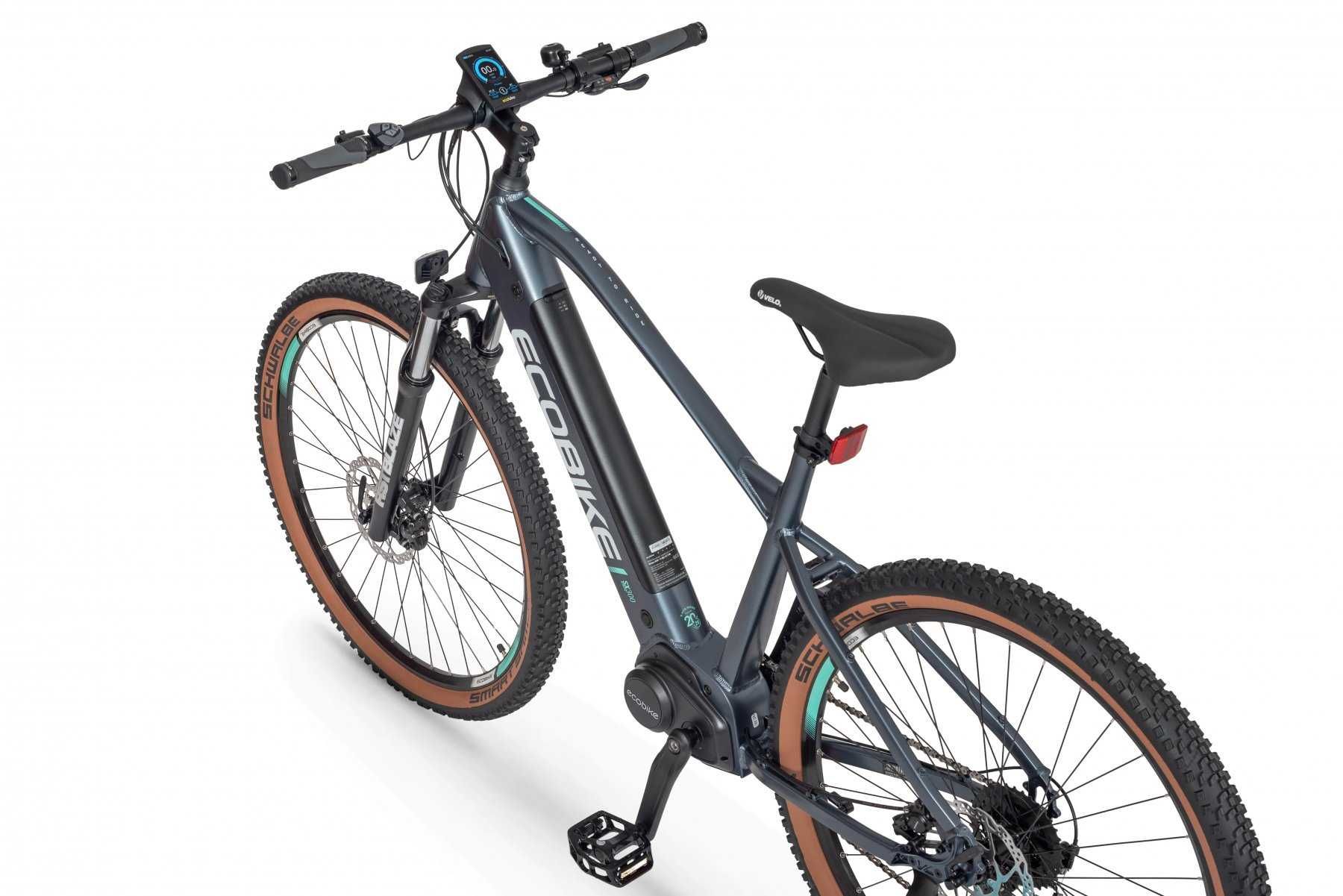 Rower elektryczny EcoBike SX300 - silnik centralny 100 Nm