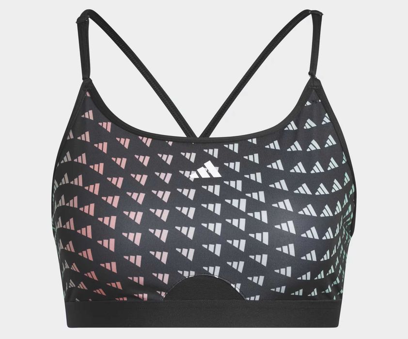 Stanik sportowy Adidas Aeroreact Training Light-Support roz. XL