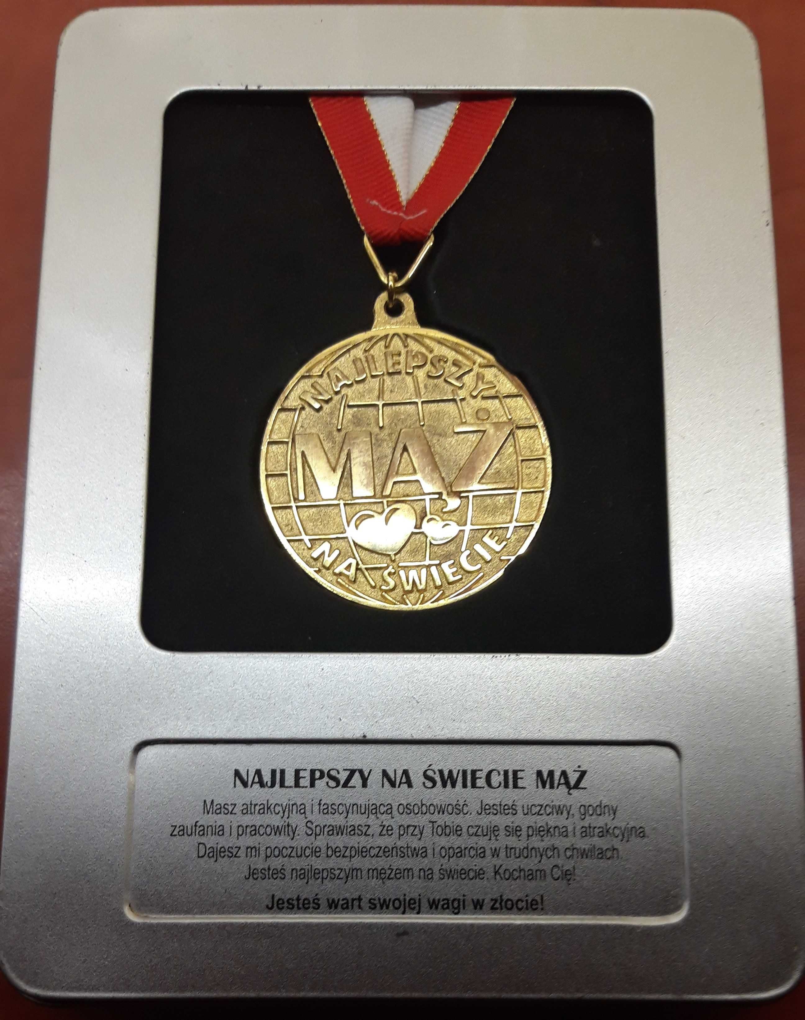 Najlepszy Mąż - medal "gadżet"