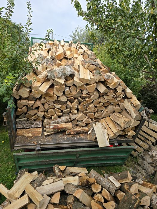 Drewno opałowe z transportem