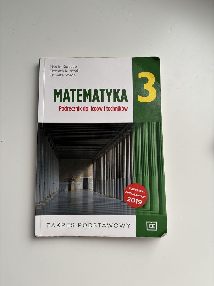 Podręcznik matematyka 3