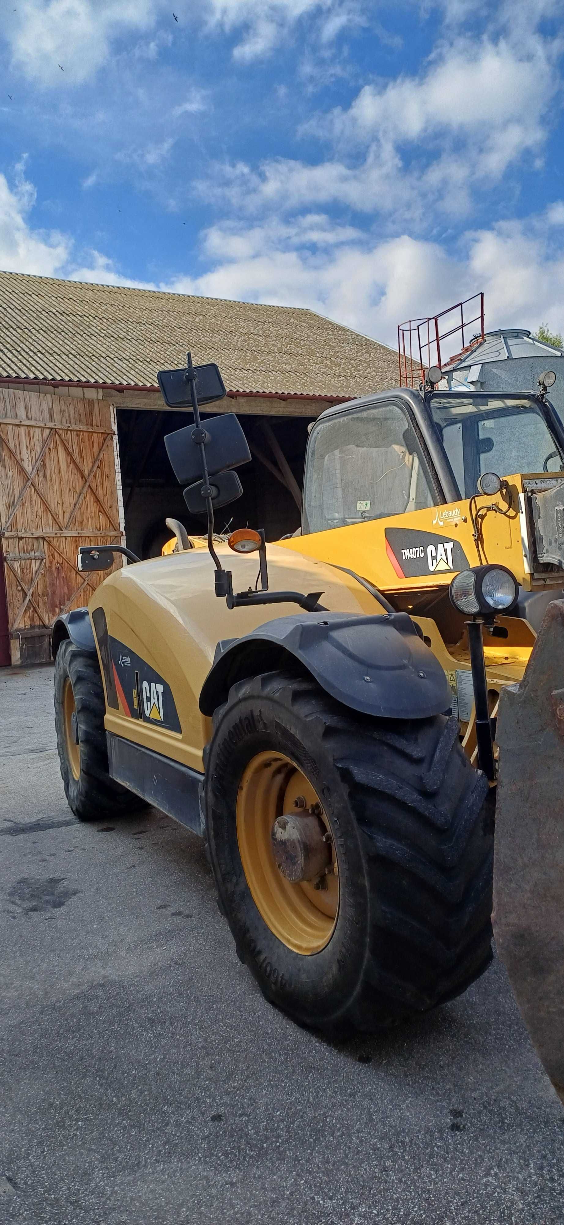 Ładowarka teleskopowa , cat th 407