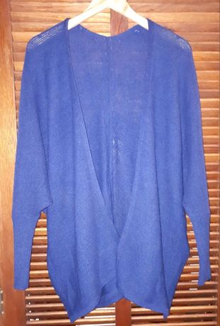 Cardigan/Casaco de malha azul Zara - L/XL