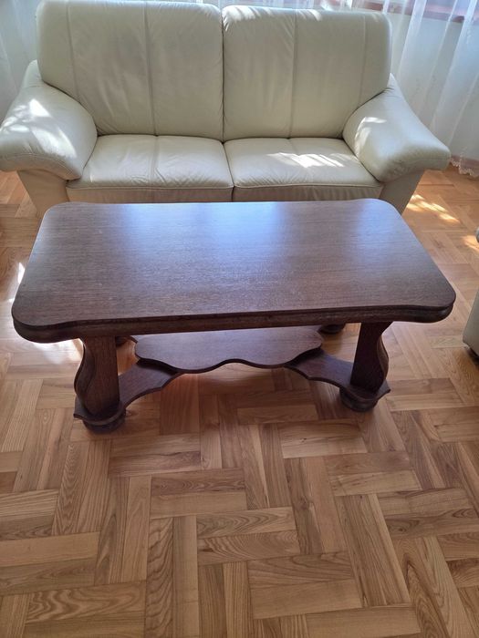 Ława dębowa stylowa stolik kawowy stół