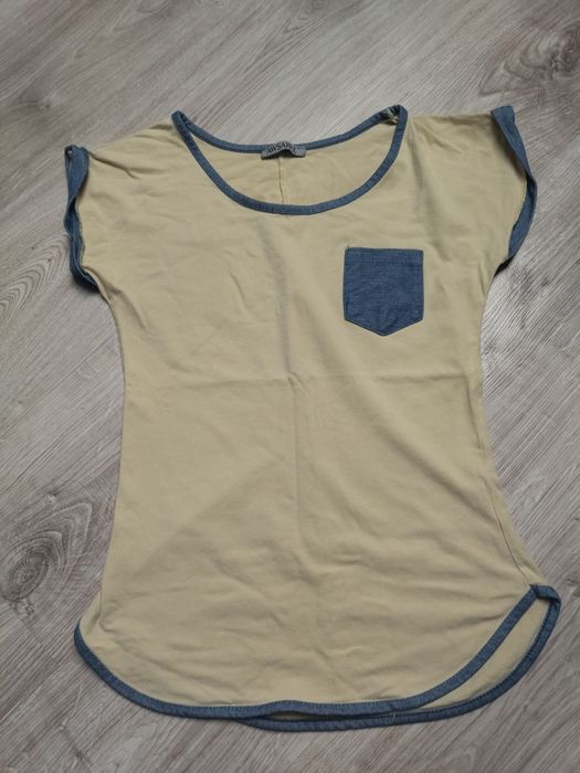 Koszulka damska żółty