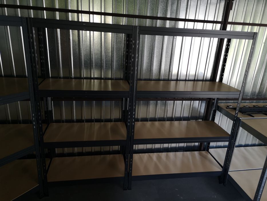 Regał Warsztatowy Zatrzaskowy na Nity 180x120x45 cm 4P/360 kg