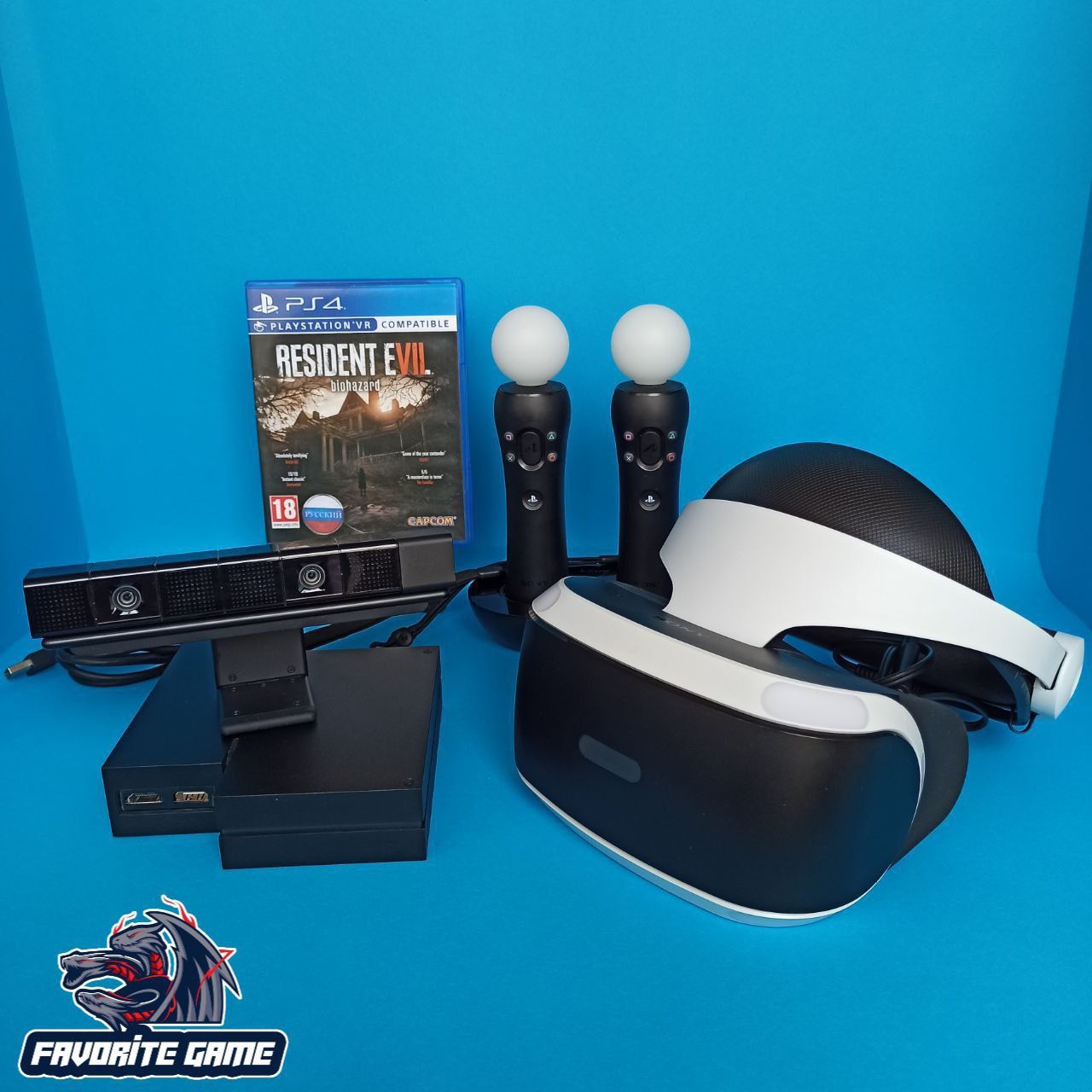 Sony PS4 VR + Camera / автомат aim / Move / Доставка /Playstation vr