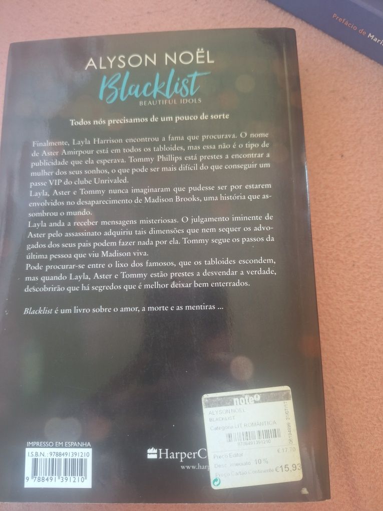 Blacklist - alyson Noel