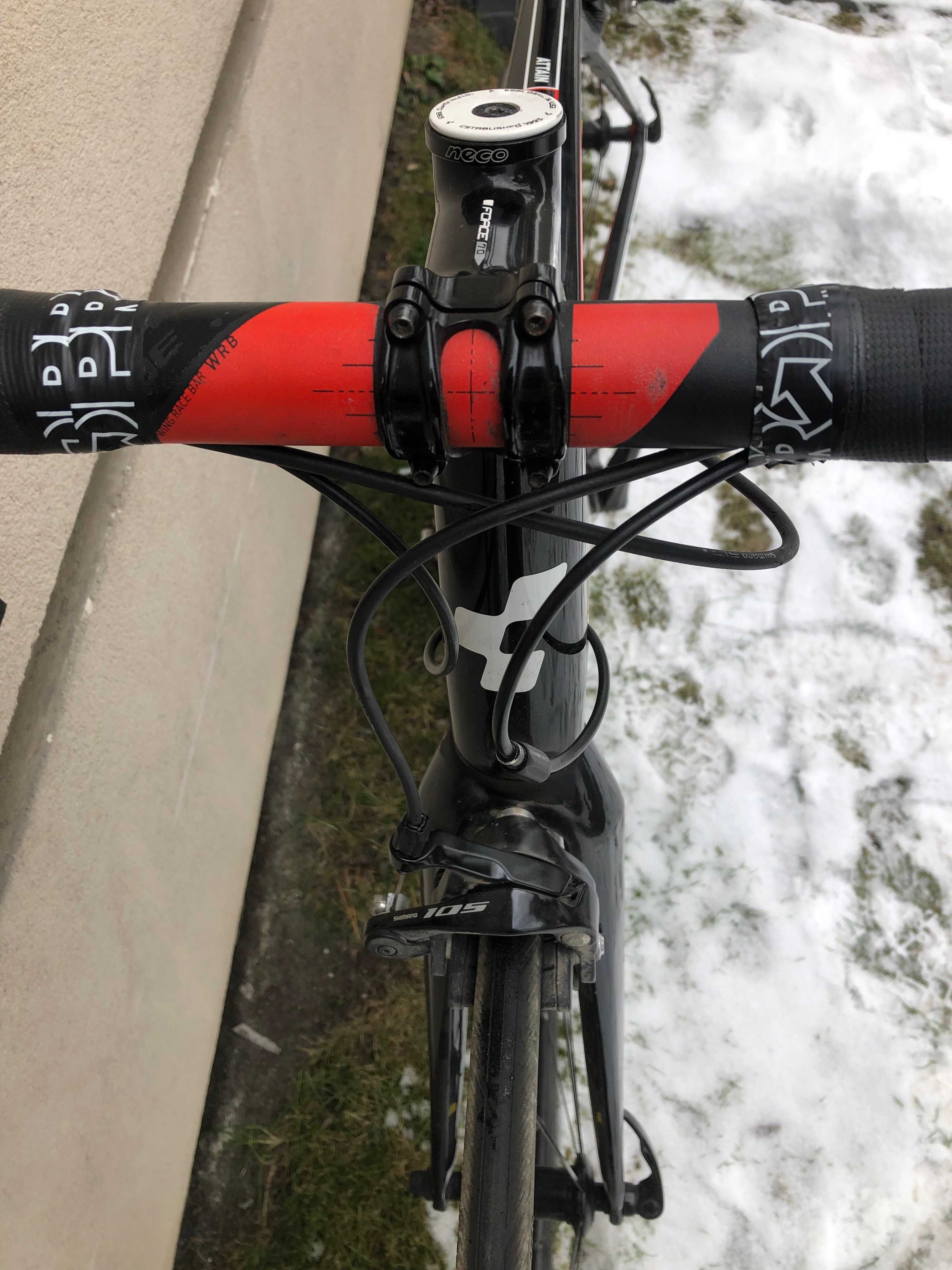 Szosa Carbon Cube  Attain Ultegra/105 size 53. Nowa cena!
