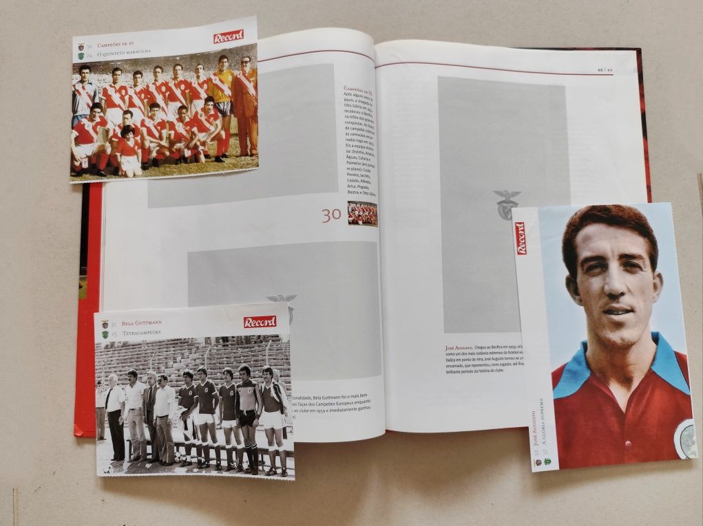 Livro / Caderneta de Cromos - História Visual do SL Benfica