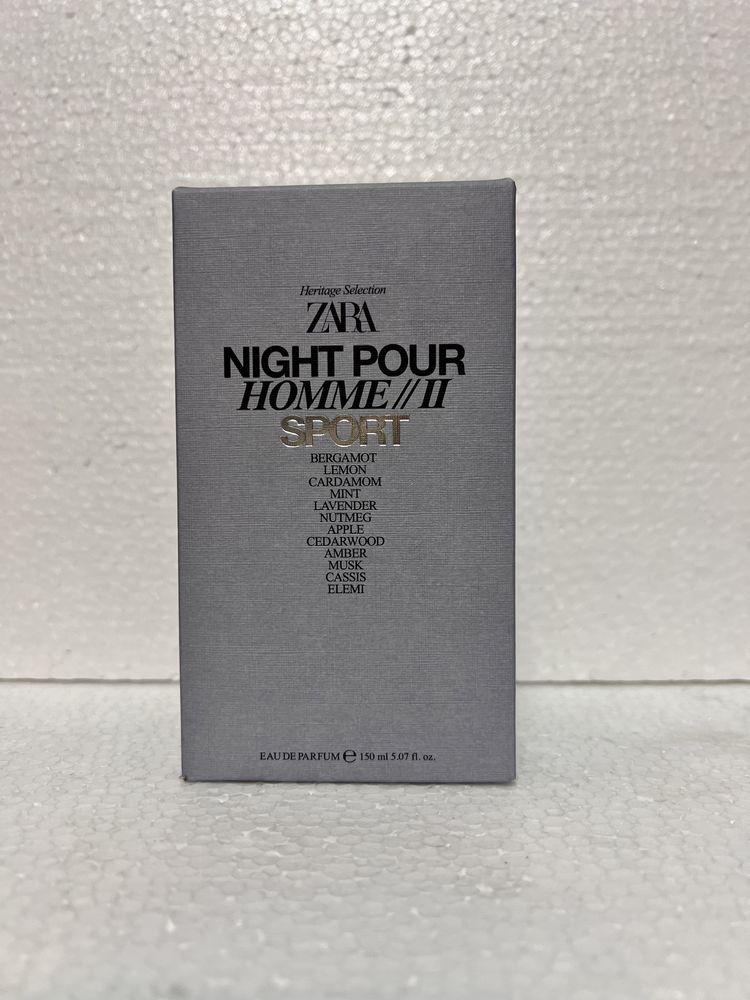 ZARA Night Pour Home II Sport 150 ML perfumy męskie Fabrycznie NOWE