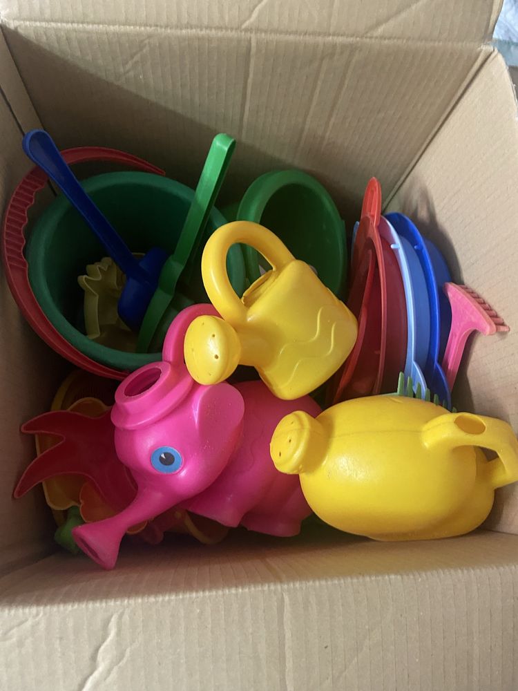Brinquedos para brincar na praia