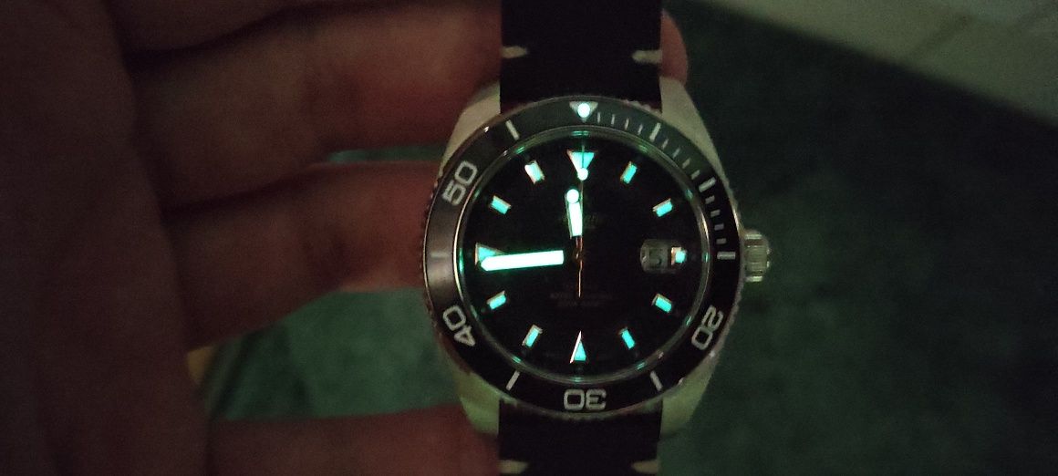 Prawie Nowy Zegarek Atlantic Mariner 8037 44mm Cały Zestaw !