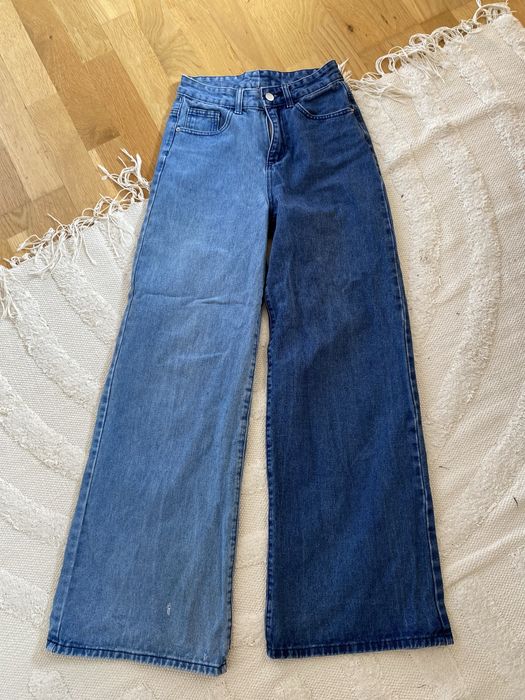 jeansy z Shein, rozmiar xs