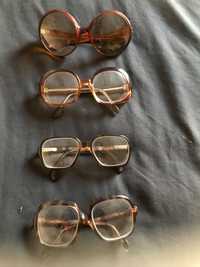 Óculos antigos vintage