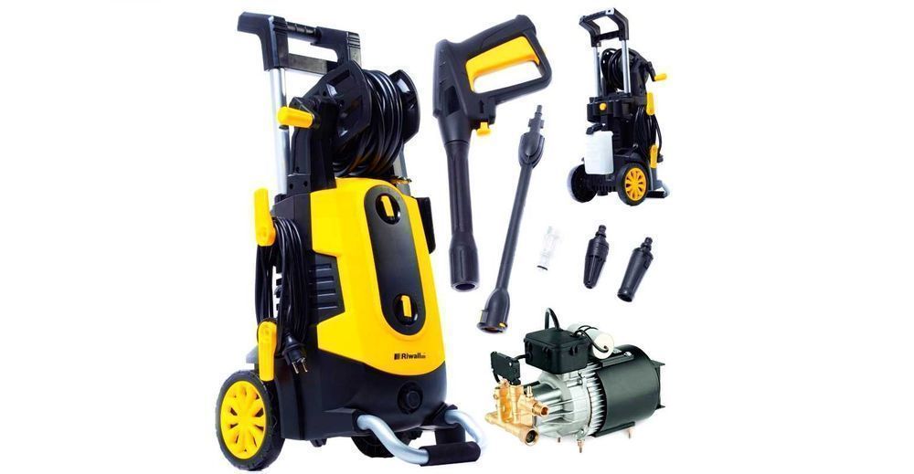 165/280bar MYJKA Ciśnieniowa RIWALL Mosiężna Pompa Do Auta Chodnika