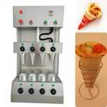 Máquina automática de fazer alimentos, máquina de fazer pizza cone