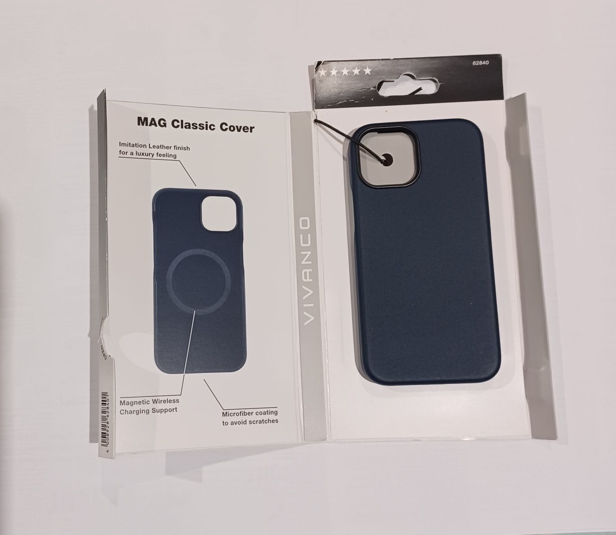 Etui plecki futerał MAG Classic Cover do iPhone 13 mini granatowy