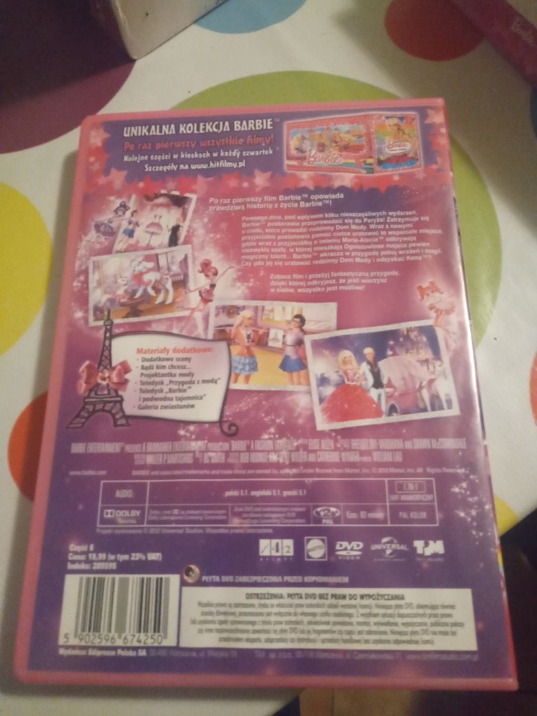Barbi w świecie mody płyta DVD
