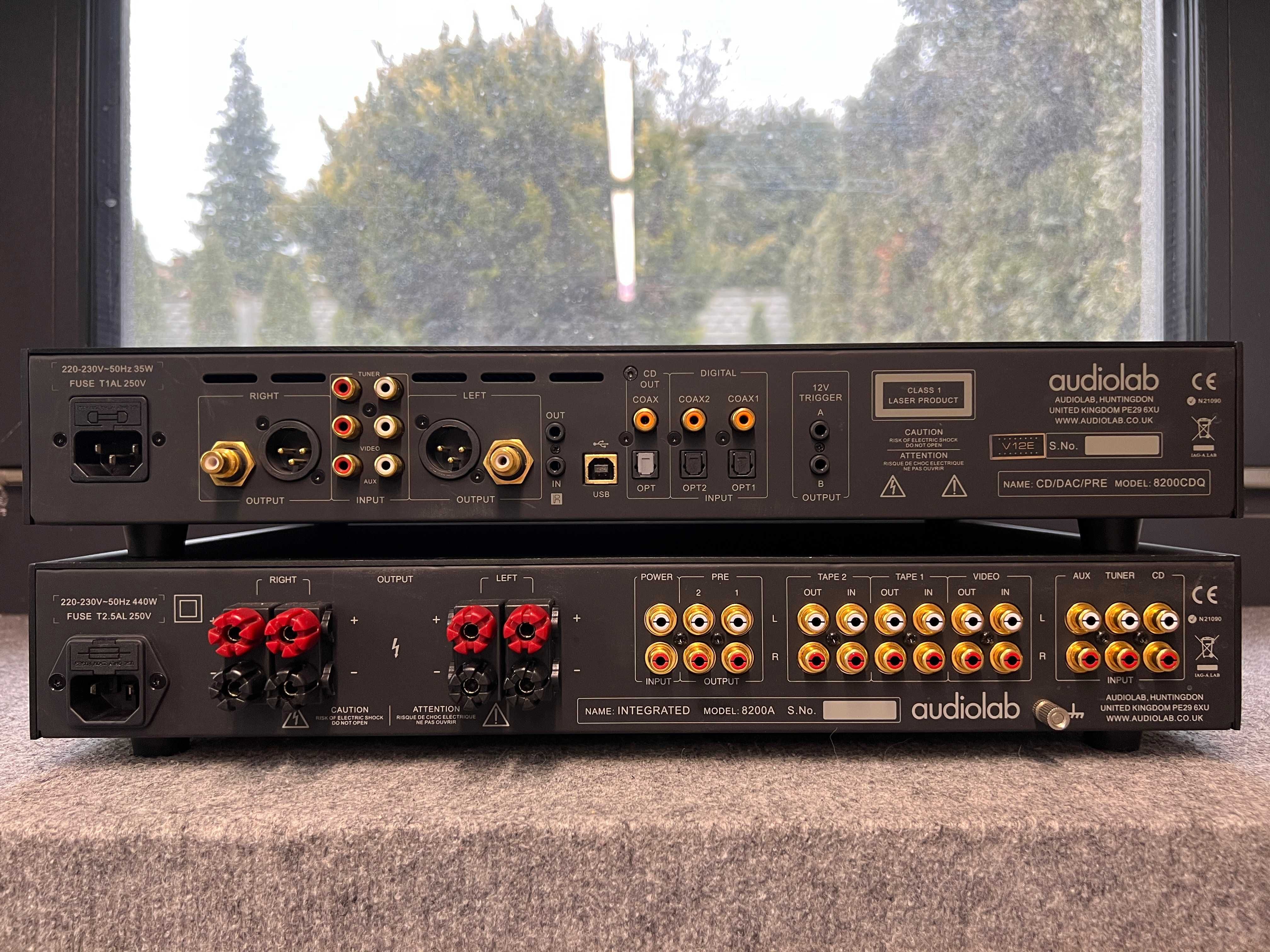 CD/DAC/USB Audiolab 8200CDQ + Wzmacniacz Audiolab 8200A + Pilot
