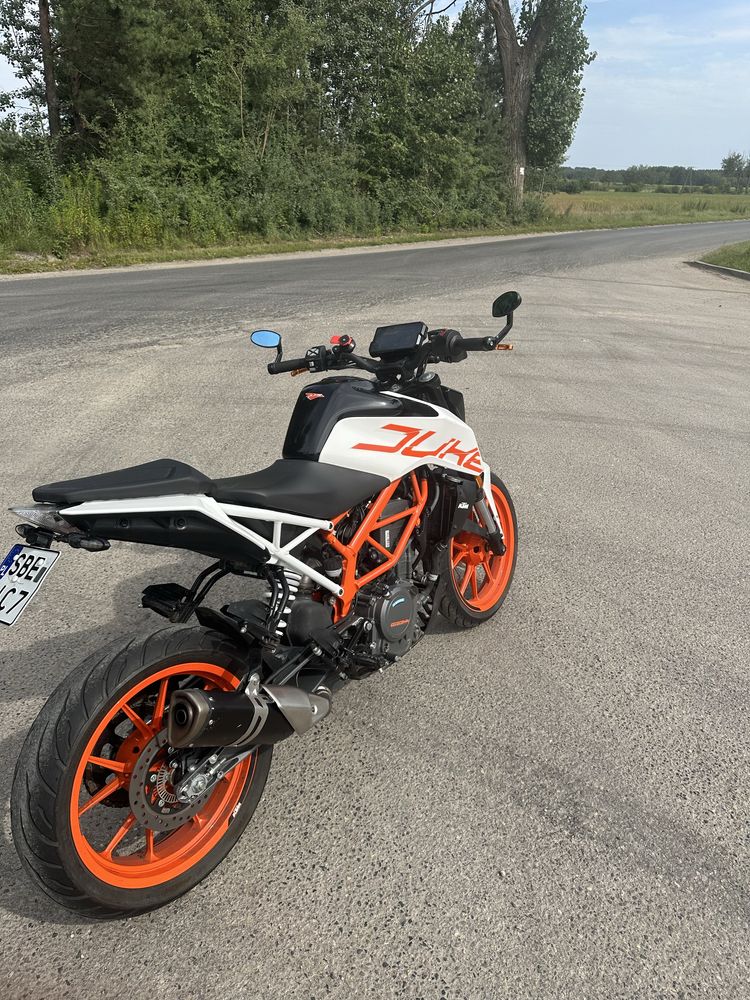 ktm duke 390/125 20r 7900km
