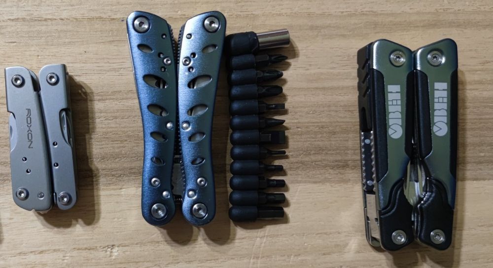 Мультитул Roxon, Grand Way та Ganzo