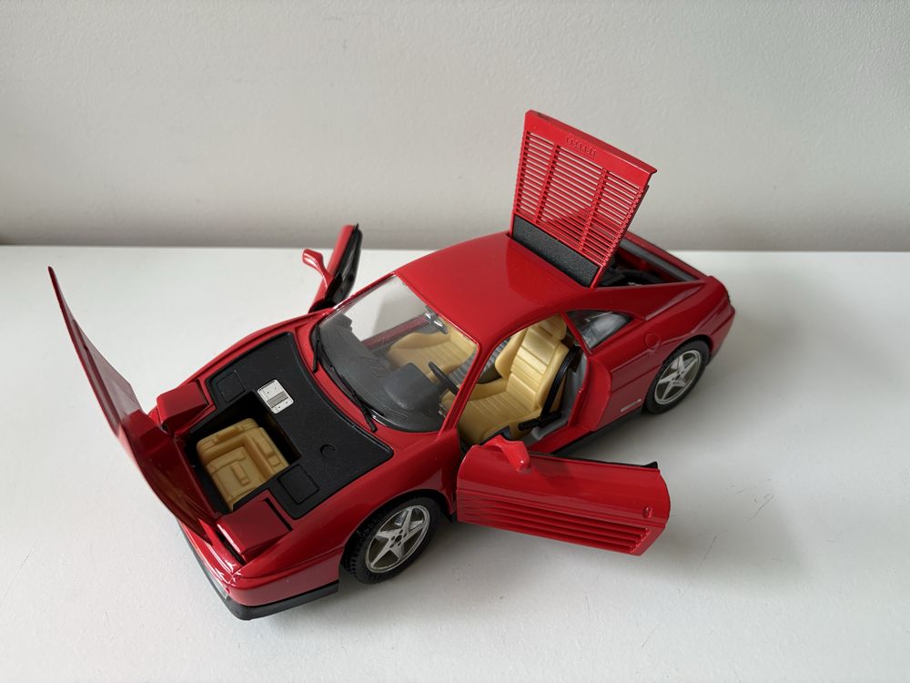 Model Ferrari 348TB 1:18 Mira (bburago maisto welly)