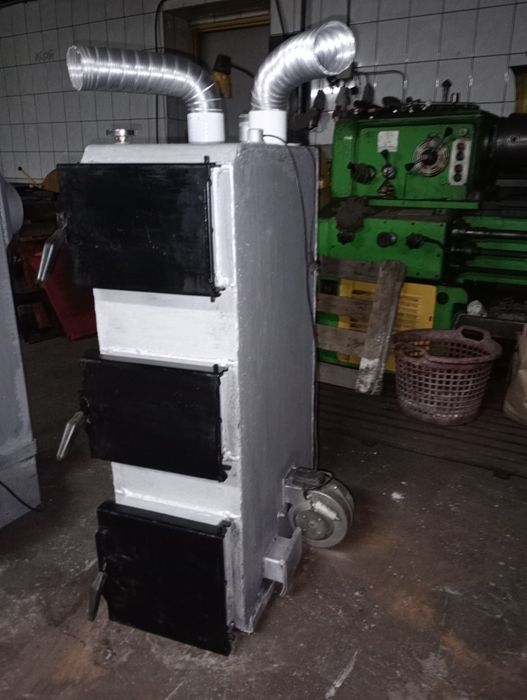 Piec nadmuchowy do ogrzania hali