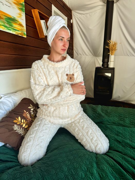 Піжама жіноча тепла теді