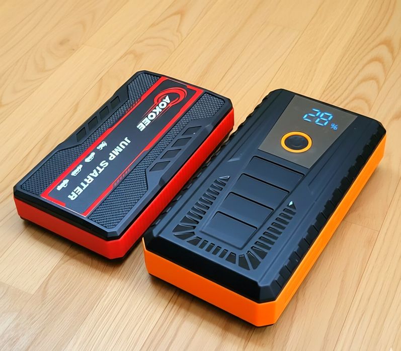 Бустер автомобільний, пусковий пристрій для авто, power bank 3в1